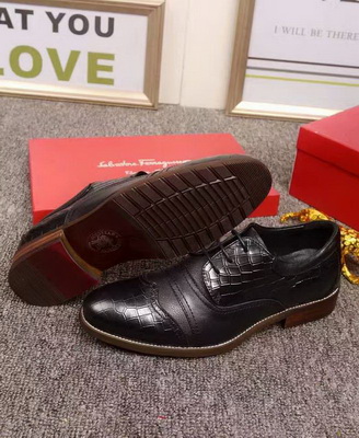 Salvatore Ferragamo Business Men Shoes--071